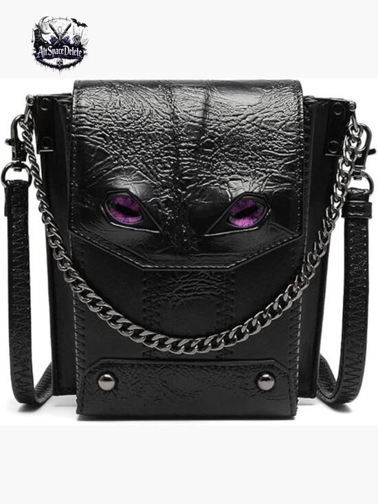 Handbags - Small Crossbody Bag PU Leather Adjustable Strap Festival Costume Accessory